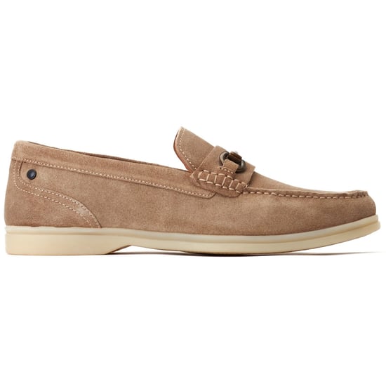 Base London Snapper Leather Men's Sand Loafers - Image 5