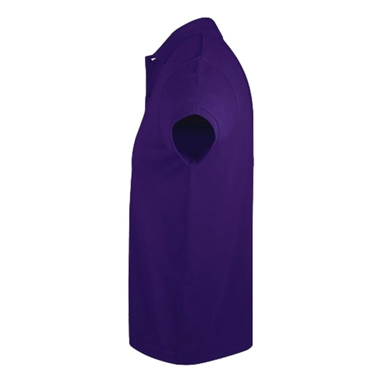 SOLS Mens Prime Polo Shirt (Dark Purple) - Image 3