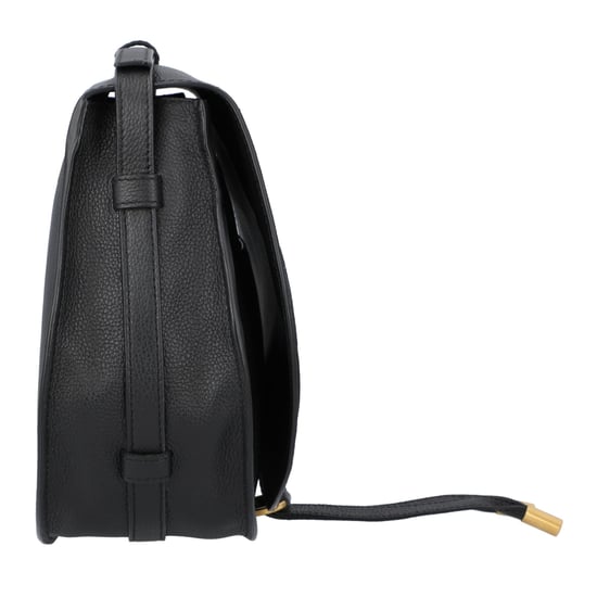 Chloé Marcie Medium Saddle Bag Black - Image 3