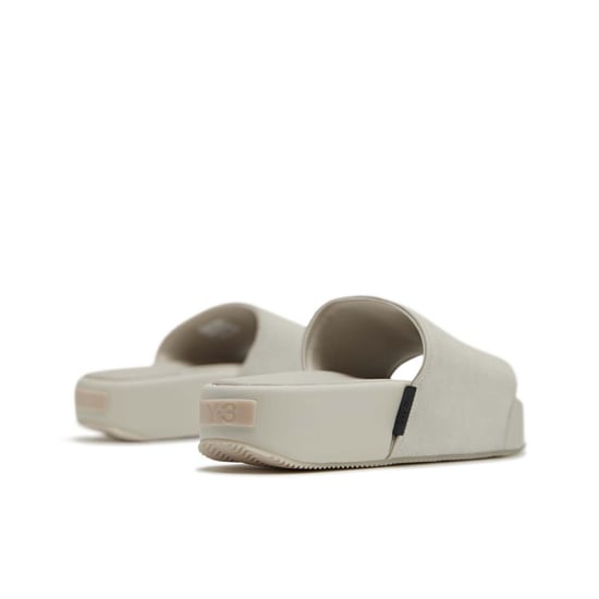 Men's Y-3 Slide Sandals in Light Grey - Image 2