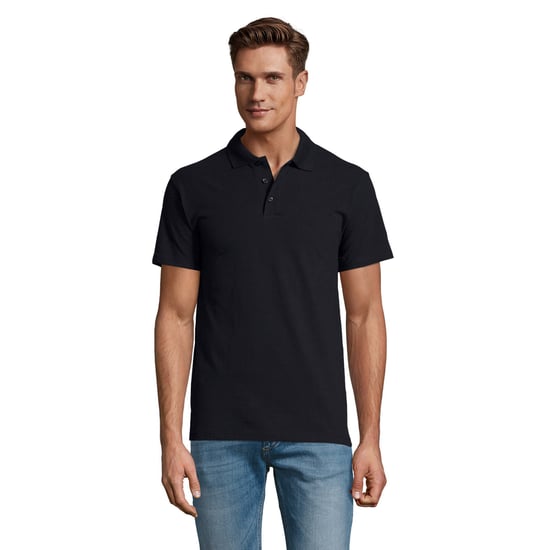 SOLS Mens Spring II Polo Shirt (Navy) - Image 1