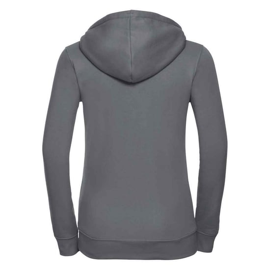 Russell Womens/Ladies Authentic Full Zip Hoodie (Convoy Grey) - Image 2