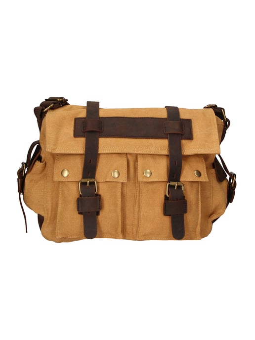 Gave Lux Bolsa de hombro unisexo COGNAC - Image 1