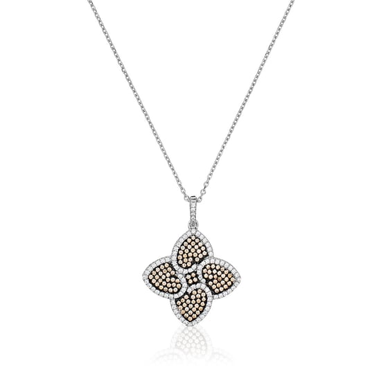 Orphelia Women's 925 Sterling Silver Chain with Pendant - Silver ZH-4837 - Image 2