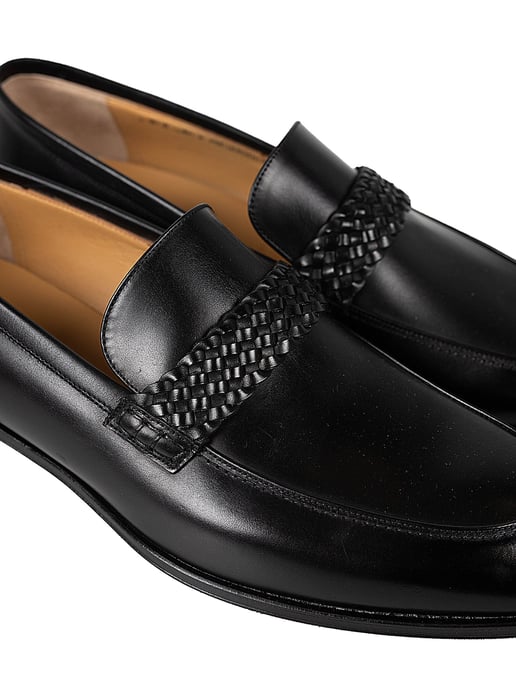 Bally zapatos bajos Loafers del hombre negro - Image 5