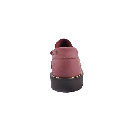 Man's Moccasin Shoe Sotoalto color BURGUNDY