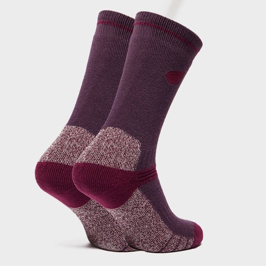 Peter Storm Women's Heavyweight Walking Socks for Cold Weather, Pack Of Two