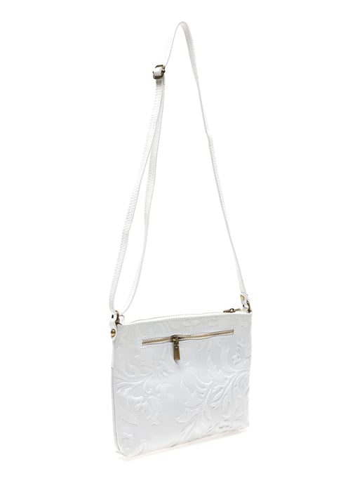 Renata Corsi SS22 RC 8087 White Leather Bag - Image 2