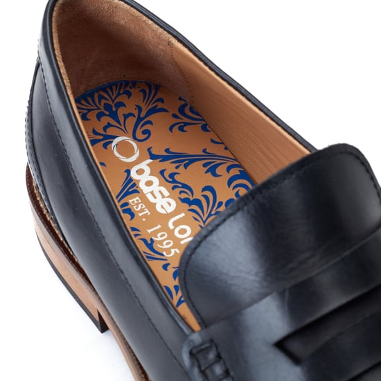 Base London Garfield Leather Men's Black Loafers - Image 6