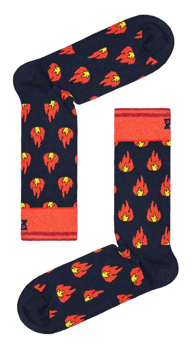 Happy Socks - Novedad Calcetines Diseño Llamas | Gran Regalo - Llamas - Image 2