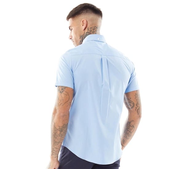 Men's Luke 1977 Iron Bridge Short Sleeve Shirt in Sky Blue