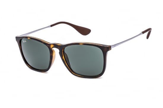 Ray-Ban Sunglasses Chris 4187 710/71 Tortoise & Gunmetal Green