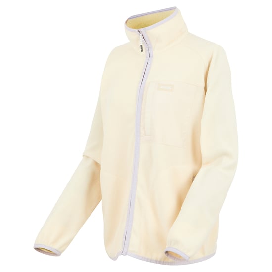 Regatta Womens/Ladies Lilana Full Zip Fleece Jacket (Light Vanilla/Lilac Thistle) - Image 3