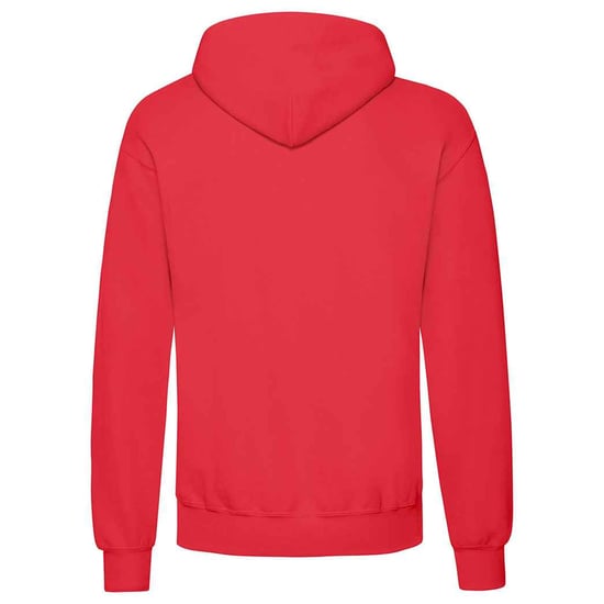 Fruit of the Loom Unisex Adult Classic Hoodie (Red) - Image 2