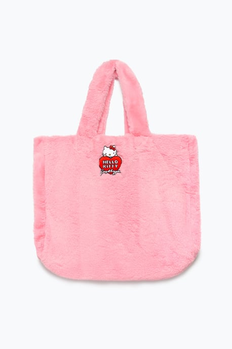 Hype X Hello Kitty Pink Fur Tote Bag