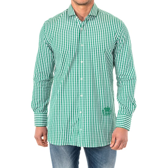 Men's Long Sleeve Shirt with lapel collar HMCJ06
