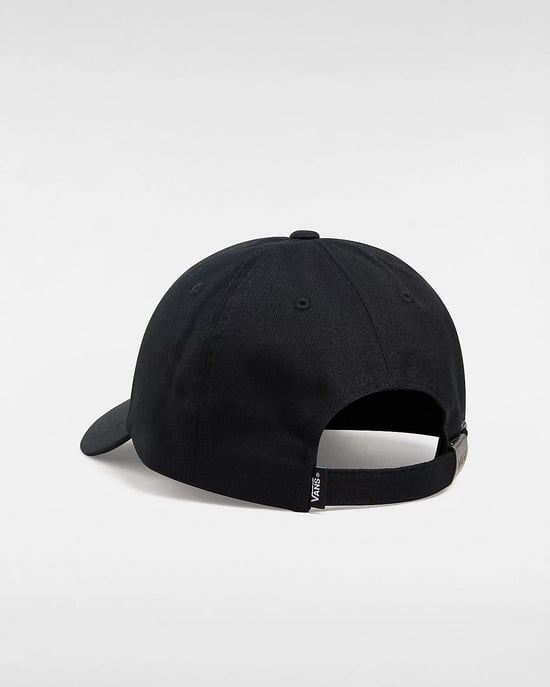 VANS Paxton Curved Bill Jockey Hat in Black - Image 3