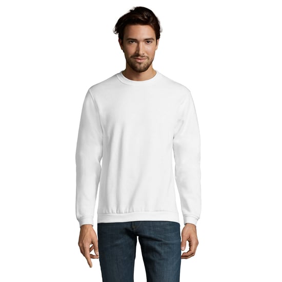 SOLS Mens Spider Round Neck Sweatshirt (White) - Image 1