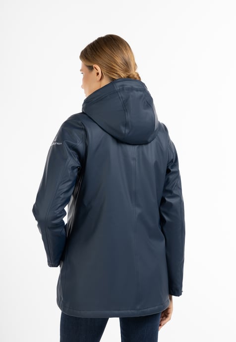 DreiMaster Maritim rain jacket with woven fur lining drymaster - Image 4
