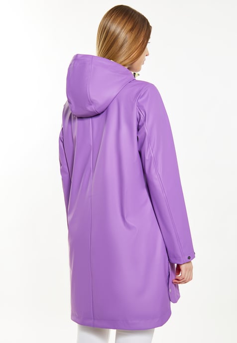 Schmuddelwedda raincoat women purple - Image 4