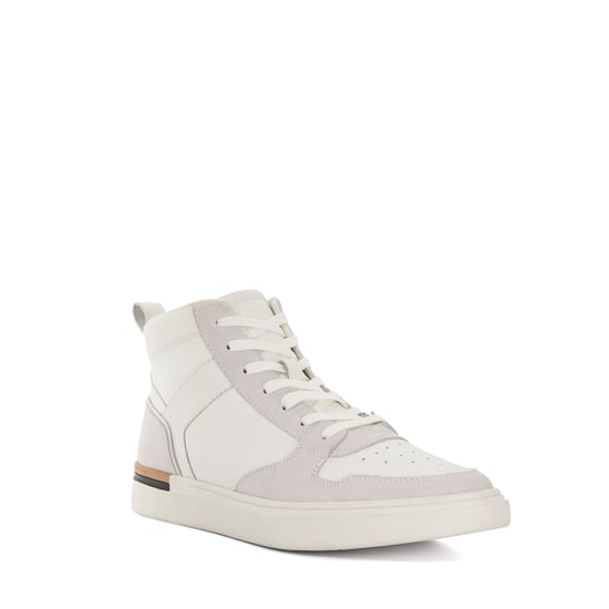 Dune Mens Strictly - High Top Perforated Trainers