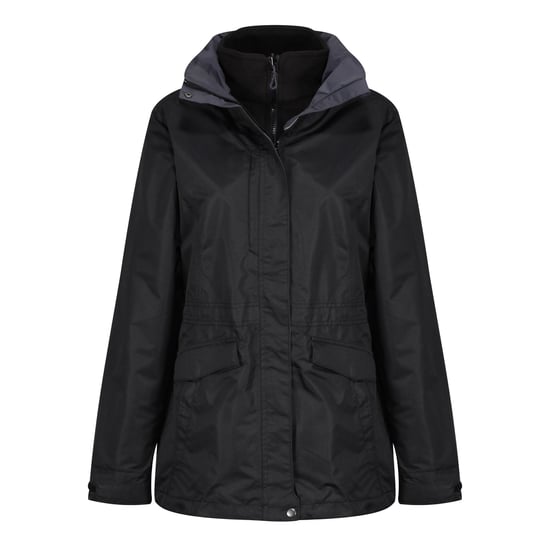 Regatta Womens/Ladies Benson III 3-in-1 Breathable Jacket (Black/Black)