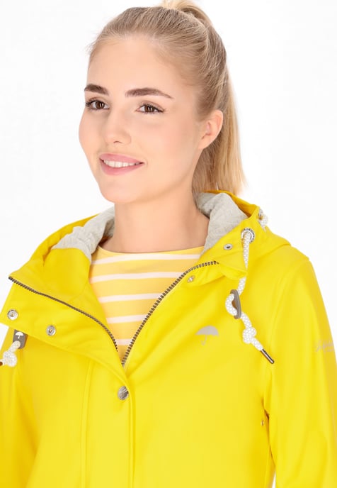 Schmuddelwedda rain jacket women yellow - Image 5