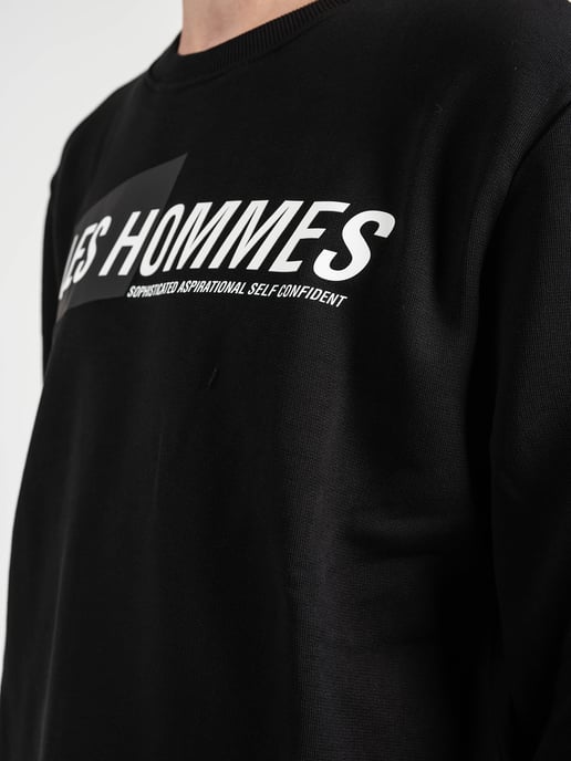 Les Hommes Sudadera Hombre Negro - Image 5
