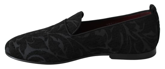 Mocasines Planos de Jacquard Negro Dolce & Gabbana - Image 5