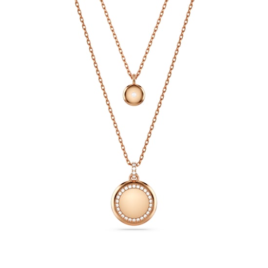 Swarovski 'Meteora' Women's Gold Plated Metal Necklace - Rose 5683449 - Image 4