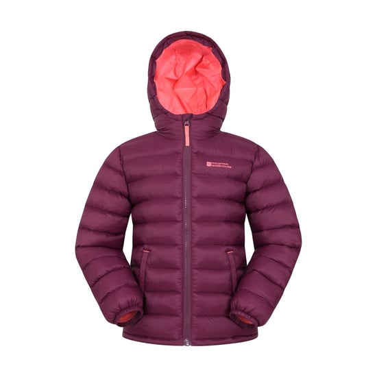 Mountain Warehouse Childrens/Kids Seasons II Padded Jacket (Berry) - Image 1