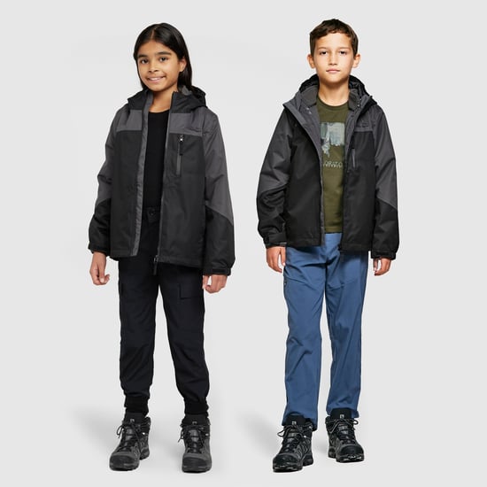 Peter Storm Kids' Lakes 3-in-1 Waterproof Jacket with Insulating Fleece & Adjustable Hood
