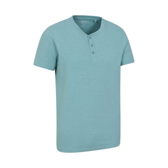 Mountain Warehouse Mens Hasst Organic T-Shirt (Turquoise)