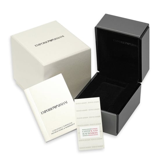 Emporio Armani AR1456 Ceramica Crystal White Ladies Watch
