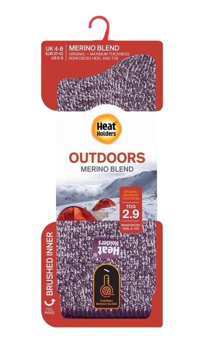 Señoras grueso reforzado 2.9 TOG invierno cálido lana merino calcetines térmicos - Image 2