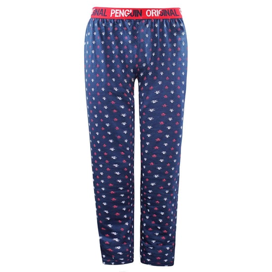 Penguin Penguin Stretch Winist Navy Mens Lounge Jersey Pajamas Bottoms MlHPE834 - Image 1