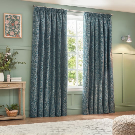 Wylder Grantley Jacquard Pencil Pleat Curtains