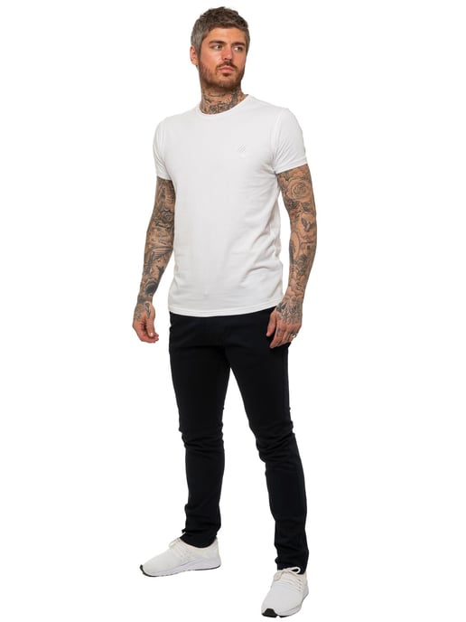 Enzo | Pantalones Chino Slim Fit de Stretch para Hombres - Marino - Image 5