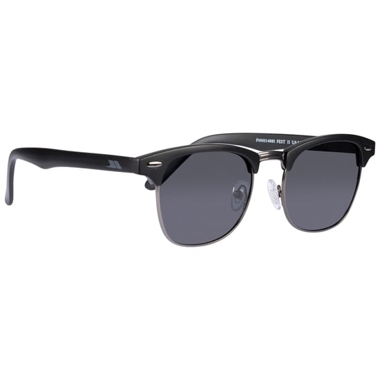 Trespass Unisex Adult Fest II Sunglasses (Matt Black/Gunmetal Grey)