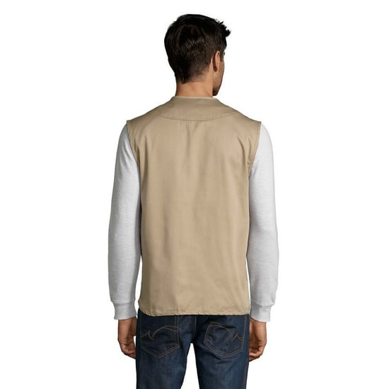 SOLS Mens Reporter Body Warmer (Rope) - Image 2