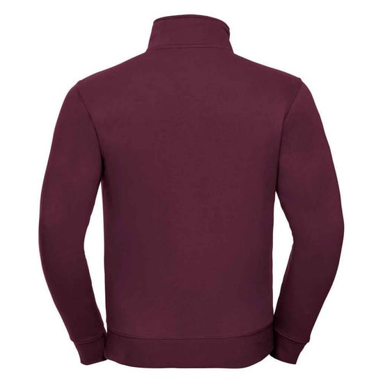 Russell Mens Authentic Sweat Jacket (Burgundy) - Image 2