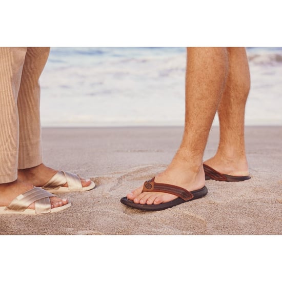 HEYDUDE Christi Slide Distressed Polyurethane Women's Metallic Sandals - Image 6