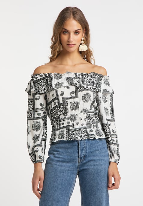 IZIA carmen blouse gaya