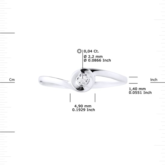 DIADEMA - Ring - Diamond - White Gold
