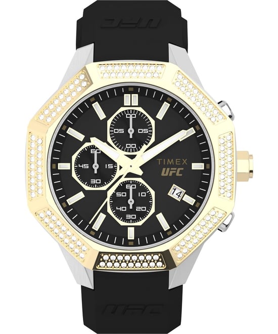 Timex Ufc King Chrono Men's Black Watch TW2V99200 - Image 1