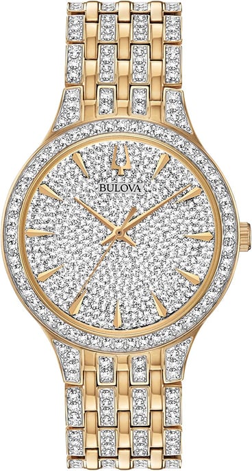 Bulova  Men's Gold Watch 98A229