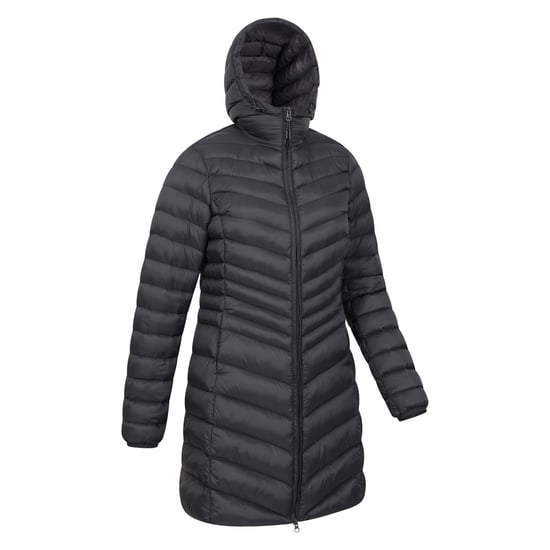 Mountain Warehouse Womens/Ladies Florence Long Padded Jacket (Black)