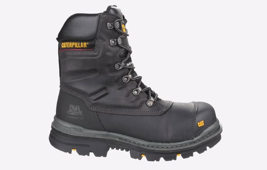 Caterpillar Premier Leather Waterproof Safety Boot Mens - Image 1