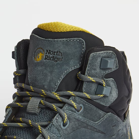 North Ridge Men's Swift Waterproof Walking & Hiking Mid Boot with Vibram Sole