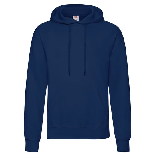 Fruit Of The Loom Unisex Adults Classic Hooded Sweatshirt (Navy) - Image 1